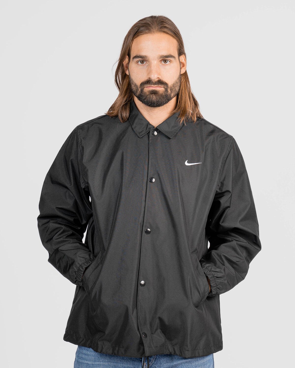 Nike AUTHENTICS LINED COACHES JACKET FD7843 010 AFEW STORE